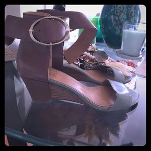Brand new Nine West wedges.